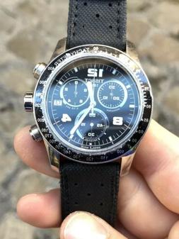 Tissot chrono chronograph cronografo V8 acciaio steel T039.4