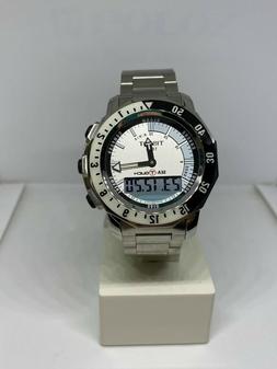 O Tissot Sea-touch Uomo Swiss Made T0264201103100 Nuovo!! -3