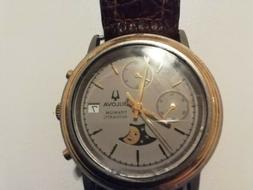 Bulova Titanium Fasi automatico Lunari cronografo anni 90 sf