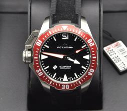 Hamilton titanium Khaki Navy Frogman H77805335 46mm New unwo