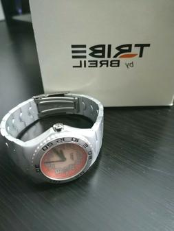 TRIBE by Breil quarzo alluminio quadrante arancio, UNISEX re