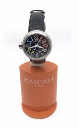 LOCMAN TUTTOTONDO Quarzo  Solo tempo Ref. 034100BKNCO1 NUOVO