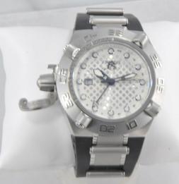 Uomo Invicta 1154 Subacqueo Noma IV Nero Poly Cinghia Argent