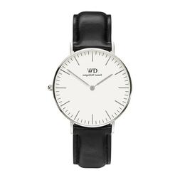 DANIEL WELLINGTON UOMO 36 MM CLASSIC SHEFFIELD SILVER DW0010