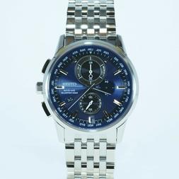 O Uomo Crono Citizen Radiocontrollato Eco Drive Acciaio H804