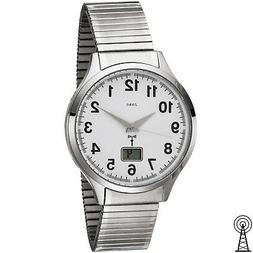 O Da Polso Radio Acciaio Inox Flexband Uomo Con Data 5 Atm