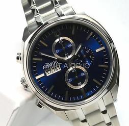 Bulova Uomo Surveyor Crono Blu Acciaio Quarzo 96C136