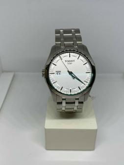O Uomo Tissot T-classic Couturier T0354101103100 Nuovo!! -30