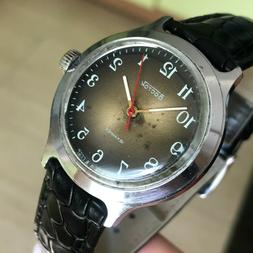 O Marrone Uomo Casual Classico Meccanico Servizio Russia 70s