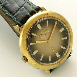 O Ca1973 2 Tono Bronzo Dial, Laminati Oro Piastra