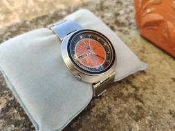 Vintage Seiko 5 Sport VERY RARE 6119-6400 Orange Dial - Disc