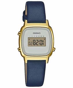 Casio Vintage Mini Damen-Digitaluhr Oro/Blu LA670WEFL-2EF