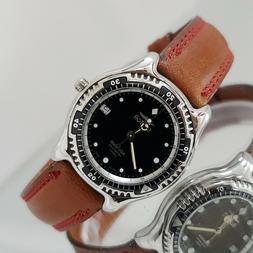 O Vintage Sector Cinturino Pelle Marrone