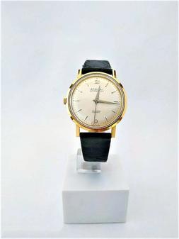 INVICTA VINTAGE WATCH, 34 mm STEEL CASE, CROCODILE LEATHER S