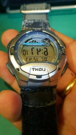 Casio W-753 Fasi Lunari Countdown timer auto light dual time