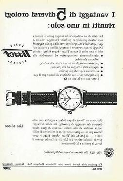 O Tissot - Pubblicit&agrave; 1953 - Advertising