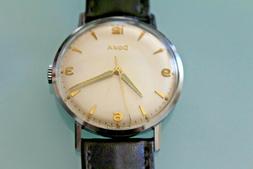 Watch DOXA vintage da uomo. Carica manuale