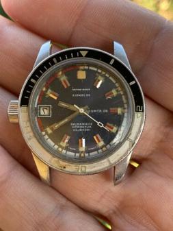 Diver Sub Euro Watch Submarine Automatic Bakelite Bezel Watc
