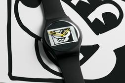 SWATCH x KEITH HARING MICKEY BLANC SUR NOIR - SUOZ337 - NEW 