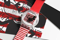 SWATCH x KEITH HARING MOUSE MARINI&Egrave;RE - GZ352 - NEW - DISNE