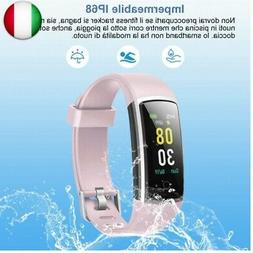 yamay smartwatch orologio fitness tracker uomo donna